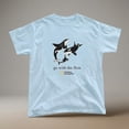 thumbnail image 3 of National Geographic "go with the flow" Orca Graphic Tee, 3 of 6