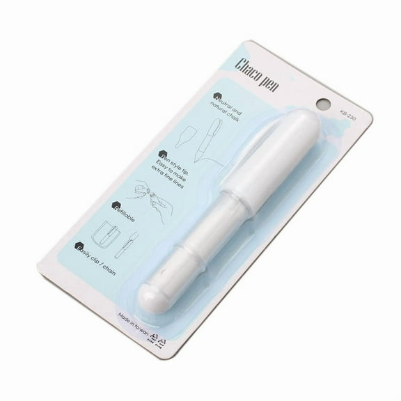 Professional Tailors Chalk Pen Tailor's Fabric Marker Chalk Sewing Tool White 105x20mm