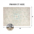 thumbnail image 6 of CHITOOMA 8'x10' Machine-washable Area Rugs for Living Room, Boho Floral Area Rugs with Non-Slip Backing, Stain Resistant Non-Shed Carpet for Bedroom, Dining Room, Dorm, Office, 6 of 8