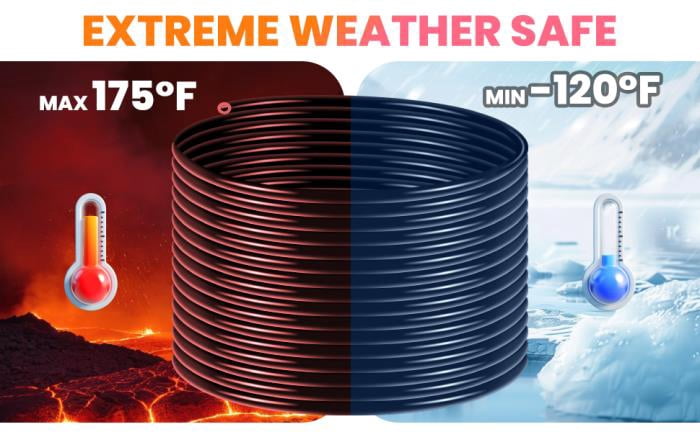 Self-Sinking Weighted Pond Aerator Hose Set (with Stainless Steel Clips & Copper Repairers), Black Fabric High Pressure Leak-Proof Garden Watering Hose, Lightweight and Portable, No Kinks