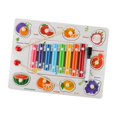thumbnail image 3 of Xilófono de juguete para niños, teclado de piano, instrumento musical interactivo. fruta, 3 of 9