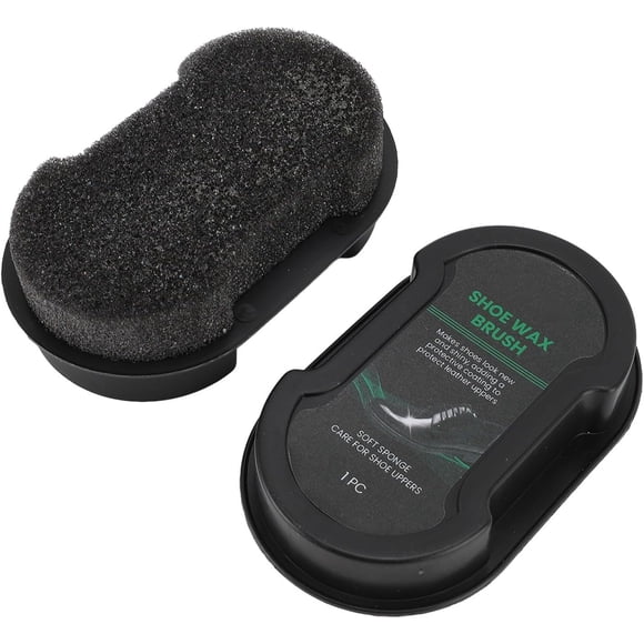 Instant Shine, Dirt Removal, Quick Gloss, Shoe Shine Sponge for Boots, Furniture, Jacket, Briefcase, Long Lasting