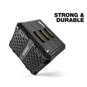 ToughBuilt StackTech 3-Drawer Tool Box, Durable Plastic Storage Organizer