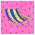 thumbnail image 1 of Carolines Treasures LD6140FC Beach Chair Foam Coasters - Set Of 4, 3.5 x 3.5 In., 1 of 1