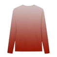 thumbnail image 4 of YunPes Girls' Printed Long Sleeved Shirts Colorful T Shirts Round Neck Tops Casual T Shirts Light T Shirts Loose Pullovers Basic Tops, 4 of 6