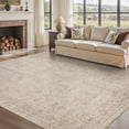 thumbnail image 6 of SIXHOME 6'x9' Area Rugs Washable Vintage Rugs for Living Room Distressed Floral Area Rug Indoor Soft Carpet Rugs for Bedroom Dining Room Office Throw Rugs Farmhouse Home Decor Beige, 6 of 6