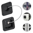 thumbnail image 4 of CHOK 2pcs Refrigerator Locks Refrigerator Door Locks Fridge Locks Freezer Combination Locks, 4 of 6