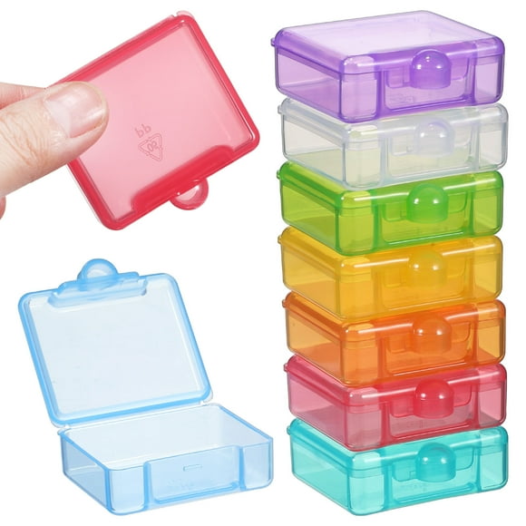 COOPHYA 8Pcs Pill Carrier For Purse Organizer Compact and Portable Travel Use