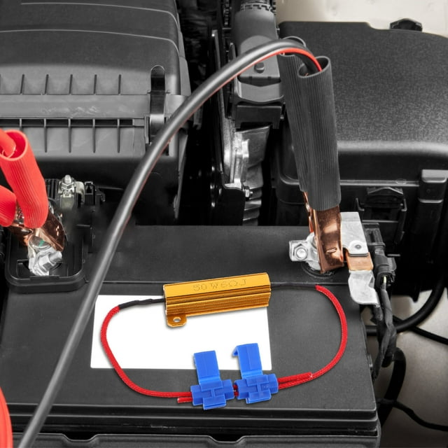 Phenofice 1 Set High Power Aluminum Resistor Kit for LED Lights Automotive Applications Assorted Color