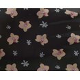 thumbnail image 4 of oneOone Georgette Viscose Fabric Orchid Floral Printed Craft Fabric BTY 42 Inches Wide, 4 of 4