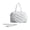 11White, variant on Win s Way Women's Mini Quilted Gym Bag, Small Duffle Bag with Detachable Shoulder Strap, Lightweight Puffy Crossbody Bag for Fitness, Travel, and Daily Use (Pink)
