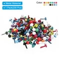 thumbnail image 3 of Uxcell 200 PCS Paper Brass Fasteners Colorful Split Pins Pastel Mini Metal Brads, Multicolor, 5 x 9 mm, 3 of 6