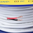 thumbnail image 2 of Cable Matters 16 AWG CL2 In Wall Rated Oxygen-Free Bare Copper 2 Conductor Speaker Wire (Speaker Cable) 100 Feet, 2 of 6