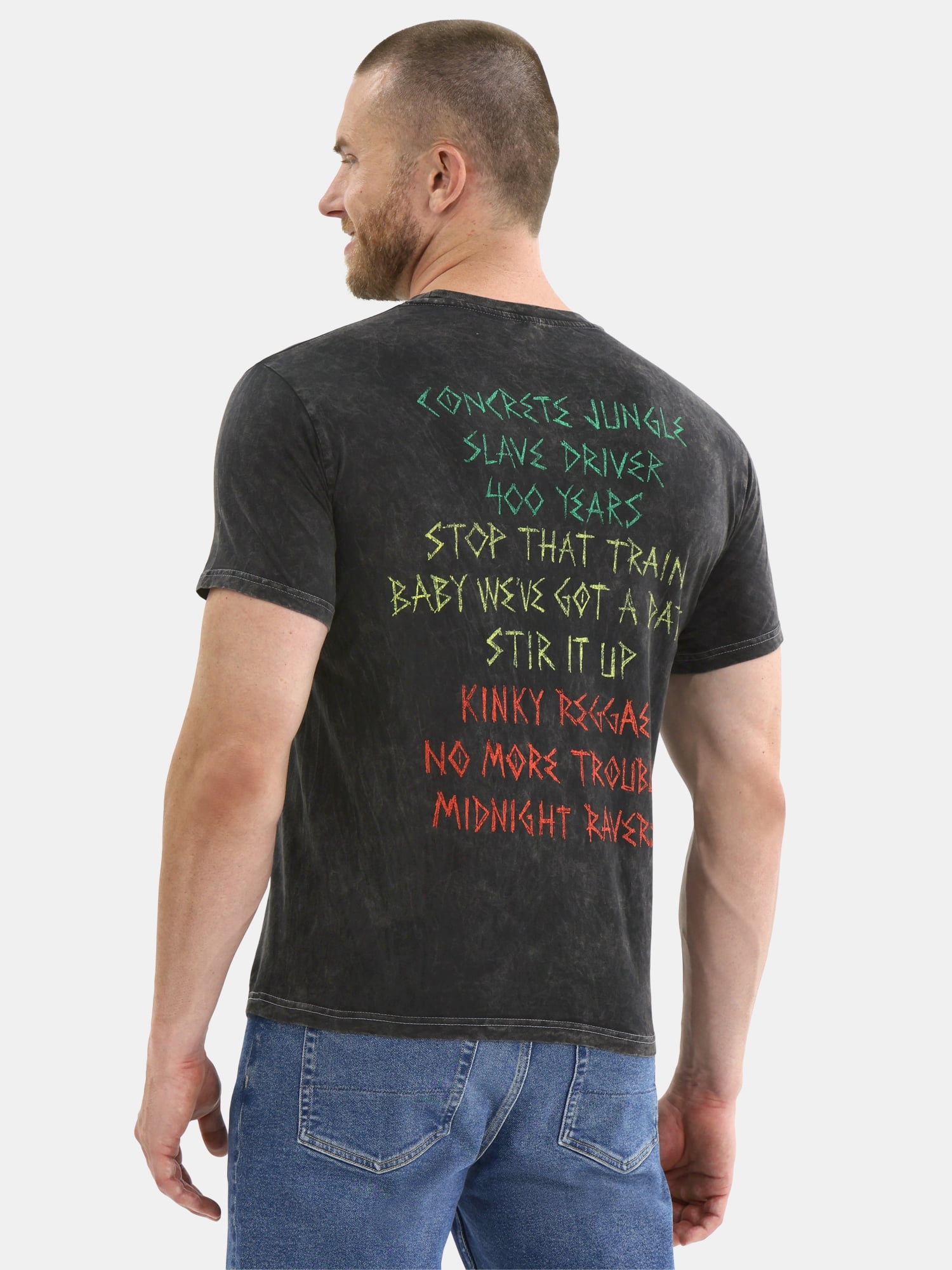 Bob Marley Men's & Big Men's Graphic Cotton T-Shirt, Sizes S-3XL