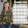 thumbnail image 7 of Uorisanigo Girls Half Zip Sweatshirt with Long Sleeve, Camo Hunting Forest Oversized Sweatshirts for Teen Girl, Fall Fashion Athletic Tops Pullover Jackets for Sports and Daily Wear, 7 of 7