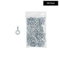 thumbnail image 3 of 1-1/8" Zinc-Plated Screw Eyes for Picture Framing - 8.25mm Eye 13/16" Shank - 100 Pack, 3 of 4