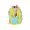 thumbnail image 3 of Deeceymbur Mesh Beach Tote with Drawstring Breathable Nylon Quick Dry for Sand Play Tools Pool Accessories, 3 of 6