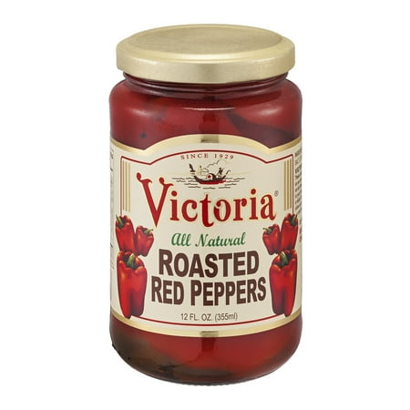 Victoria All Natural Roasted Red Peppers, 12.0 FL
