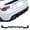 Gloss Black, variant on Ikon Motorsports Rear Bumper Lip Diffuser Valance Fits 2013-2020 Scion FR-S/Toyota 86 Subaru BRZ, IKON Style PP Gloss Black Under Guard Protector
