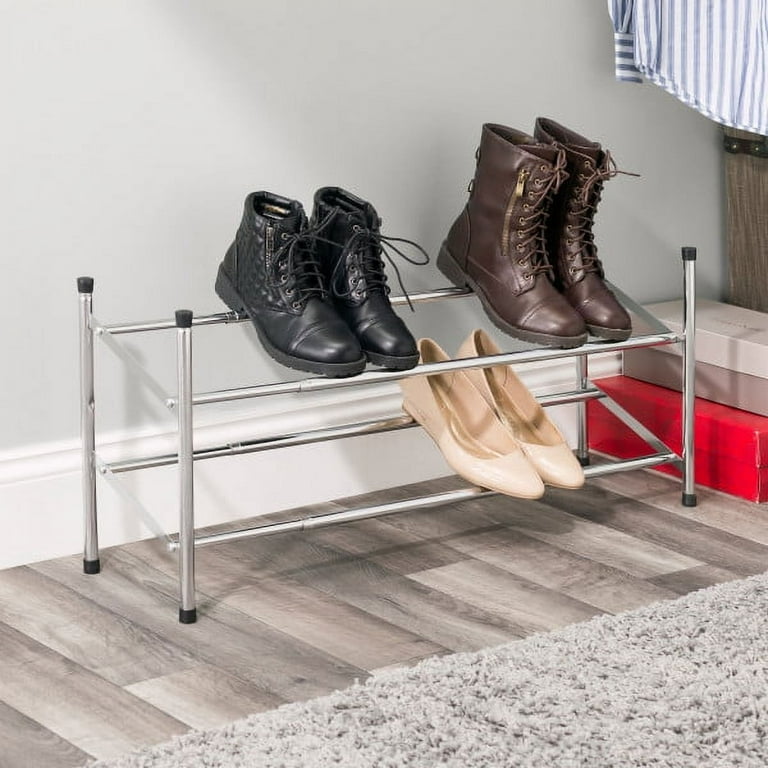 Room essentials best sale expandable shoe rack