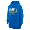 thumbnail image 2 of Women's G-III 4Her by Carl Banks  Royal Los Angeles Chargers Filigree Logo Pullover Hoodie, 2 of 3