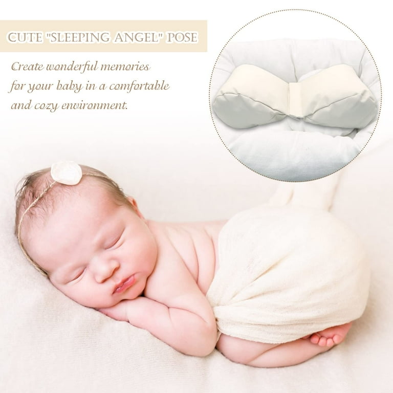 SPOKKI Newborn Baby Photography Butterfly Posing Pillow Baby Photoshoot Props Fall Photo Prop for Boy Girl Princess Twins Birthday Party Walmart