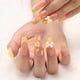 thumbnail image 2 of Uñas postizas de color verde brillante, juego de 24 uñas postizas con cubierta completa de flores bonitas JAMW Sencillez, 2 of 5