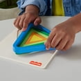 thumbnail image 3 of Fisher-Price Mini Puzzle Arc-en-Ciel en Bois Triangle - Exclusivité Walmart, 3 of 6