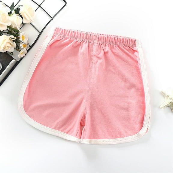 Shorts for Girls Quick Dry Workout Watermelon Red Shorts Elastic Boys Clothes Size 6-12 Months