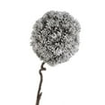 thumbnail image 1 of Tall Foam Allium Flower with Twist-able Stem, Gray, 34-Inch, 1 of 1