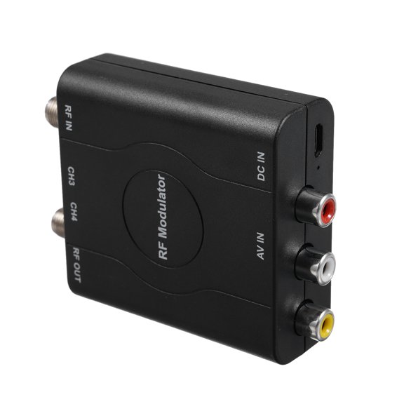 Spirastell Modulator,Professional Converter RF Professional Video Input TVs – Professional Input Adapter Professional  Converter Channels Video RF Converter OWSOO Nebublu AV Converter SIUKE