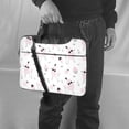 thumbnail image 5 of Lsque Cute Poodle Dog Pattern Laptop Bag – Portable & Slim Single-Shoulder Computer Case with Adjustable Strap, Protective, Lightweight for 13”/14”/15.6” Laptops, 5 of 8