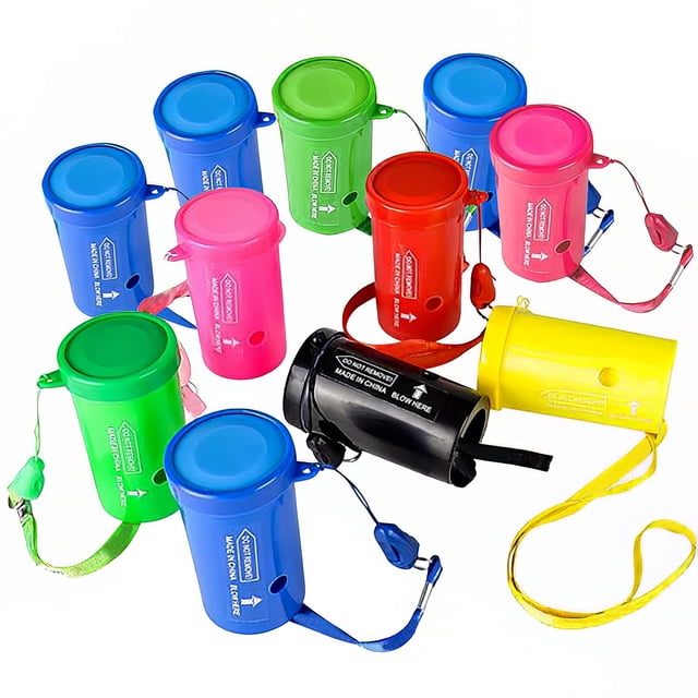 Mini Air Horns ArtCreativity, paquete de 12 unidades, para eventos deportivos
