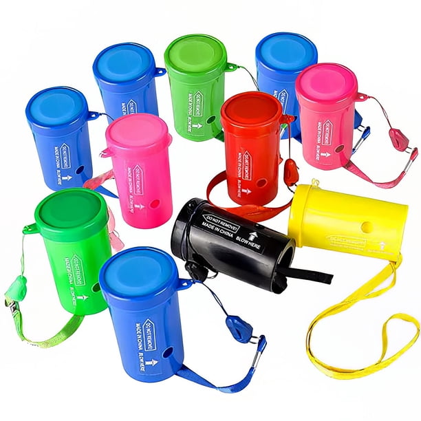 Mini Air Horns ArtCreativity, paquete de 12 unidades, para eventos deportivos