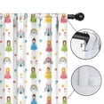 thumbnail image 4 of Blackout Kids Curtains,Colorful Princess Castle Pattern Childrens Insulated Curtains Set Of 2,Bedroom Essentials,Toddler Room Decor 42"x63", 4 of 5