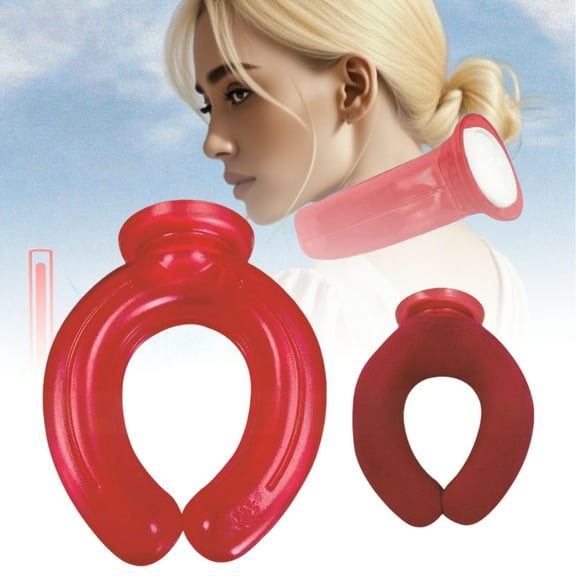 Cushion Neck Support Ergonomic Hot Water Bag for Comfort and Warmth Portable for Home and