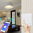 thumbnail image 4 of Mistaha Wi-Fi Smart Switch Light Switch Push Button Voice Control, Remote Control, Touch Control Compatible with Assistant Schedule, Timer, Countdown Needs Neutral Wire No Hub Required, 4 of 8