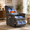 Gray, variant on IINNOVZBOM Power Recliner Chair with Heat & Massage, Reclining Sofa with Remote Control and 3 Side Pockets, Easy Assembly Sleeper for Living Room
