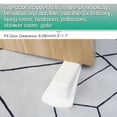 thumbnail image 2 of Home Rubber Anti-slip Wedge Door Stopper Doorstops Protector Door Holders White, 4pcs, 2 of 7