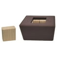 thumbnail image 3 of Almencla 3D Wooden Brain Teaser Puzzle Cube Sensory Toys Creativity Problem Solving Challenging Wood Puzzle Box for Gifts Ages 6 above Square, 3 of 8