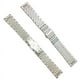 thumbnail image 2 of Accesorios para relojes, correa de acero inoxidable macizo, pulsera de acero inoxidable, correa de siete cuentas, arco plano universal, 2 of 2