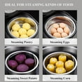 thumbnail image 6 of Portable Rice Cooker Vegetable Steamer Basket Veggie Steaming Basket for Cooking Stainless Steel Steamer Insert, 6 of 8