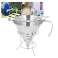 thumbnail image 1 of Pancake Batter Dispenser, Easy To Use Stable Stainless Steel Confectionery Funnel Professional Sturdy  for Home Commercial Kitchen, 1 of 7