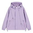 thumbnail image 2 of pstuiky camisa de manga larga para hombre, Chaqueta informal de hombre de color liso con capucha, manga larga y bolsillo con cremallera, estilo stormtrooper top de hombre xxl, 2 of 9