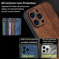 thumbnail image 5 of Allytechgroup Case for iPhone 16e, Durable PU Leather/Soft TPU Back Shockproof Case Anti-slip Bumper [All-inclusive Lens Protection] [Supports Wireless Charging] Slim Thin Cover, Green, 5 of 14