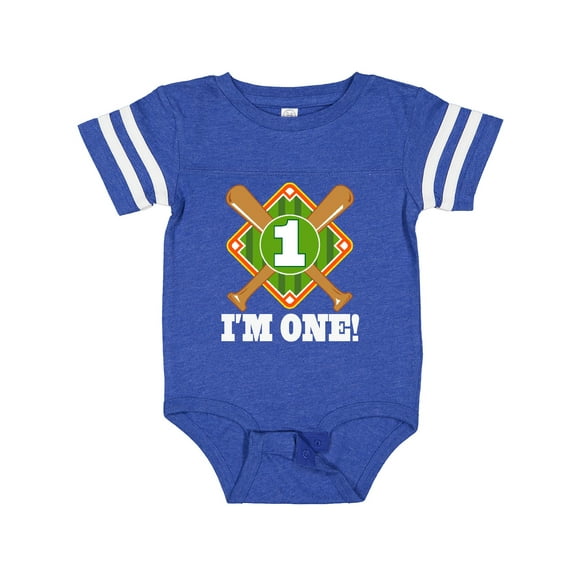 Inktastic 1st Birthday Baseball Party Boys Boys Baby Bodysuit