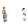 thumbnail image 1 of Estatua de de Lutero con hoja de María, figura de metal, obra de arte decorativa para escritorio, exhibición de resina, Jesús , adorn, 1 of 8