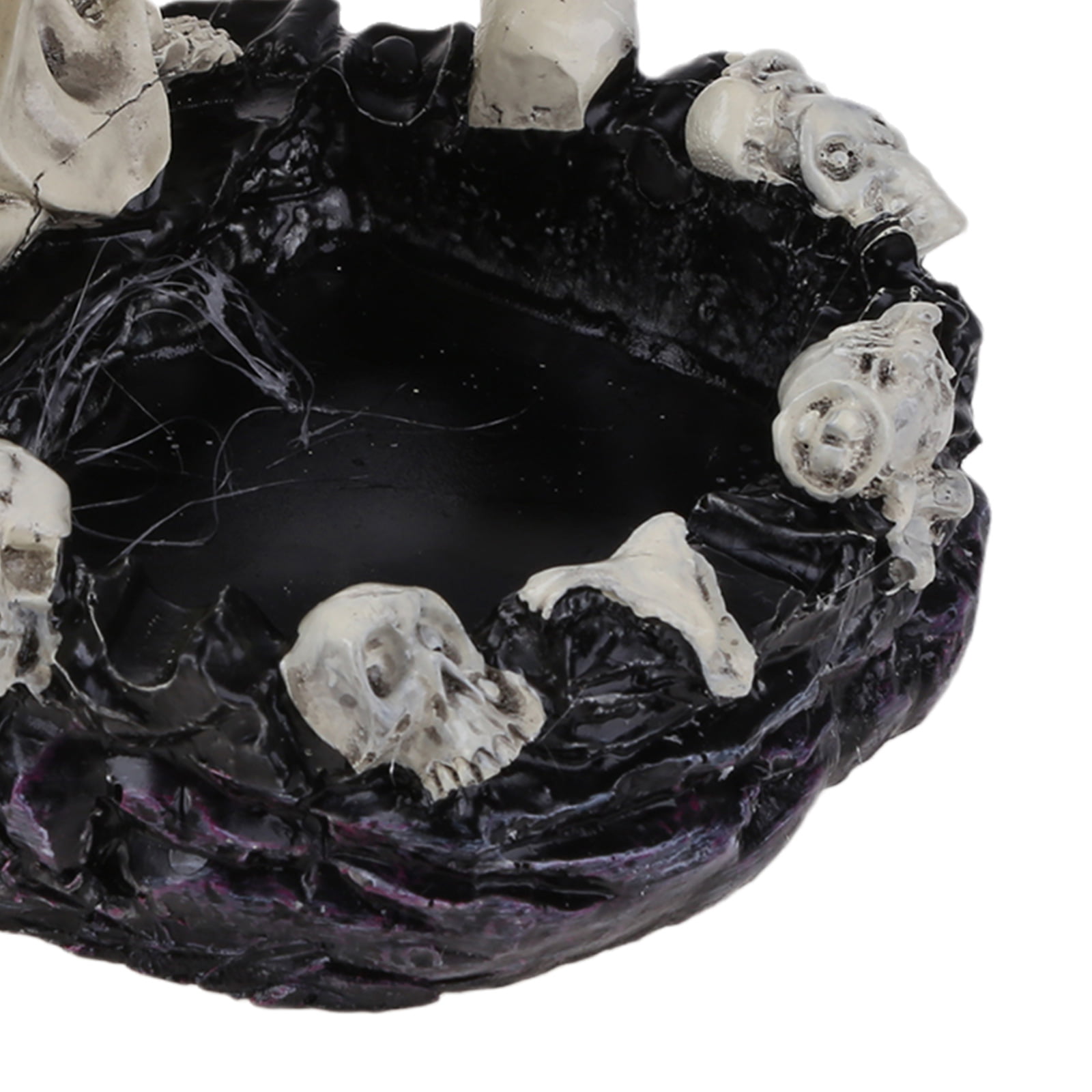DWK Spooky Halloween Ashtray | Mythical Fantasy Home Decorative Sculptures Ashtray | Medieval and Gothic Gifts and Home Decor (Death Defying)
