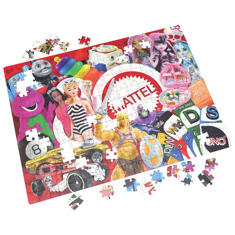 Masters‘ Peace 80th ANNIVERSARY Spin Master Games, Mattel 80th Anniversary Puzzle, 300 Pieces, for