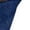 Blue, variant on Women Slouchy Knee High Boots Metal Buckle Chunky Mid Heel Side Zipper Fashion Riding Boots